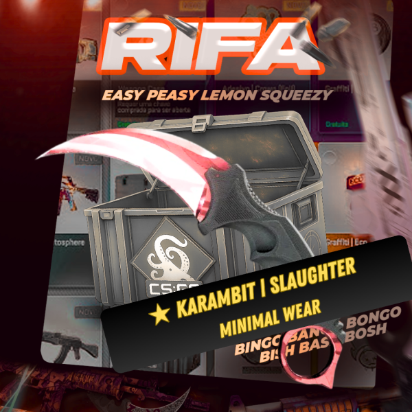 22/12 ★ Karambit | Slaughter (Minimal Wear)